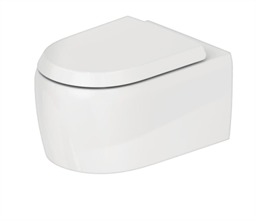 Duravit Qatego vægmonteret toilet, Rimless, Design by Studio F. A. Porsche